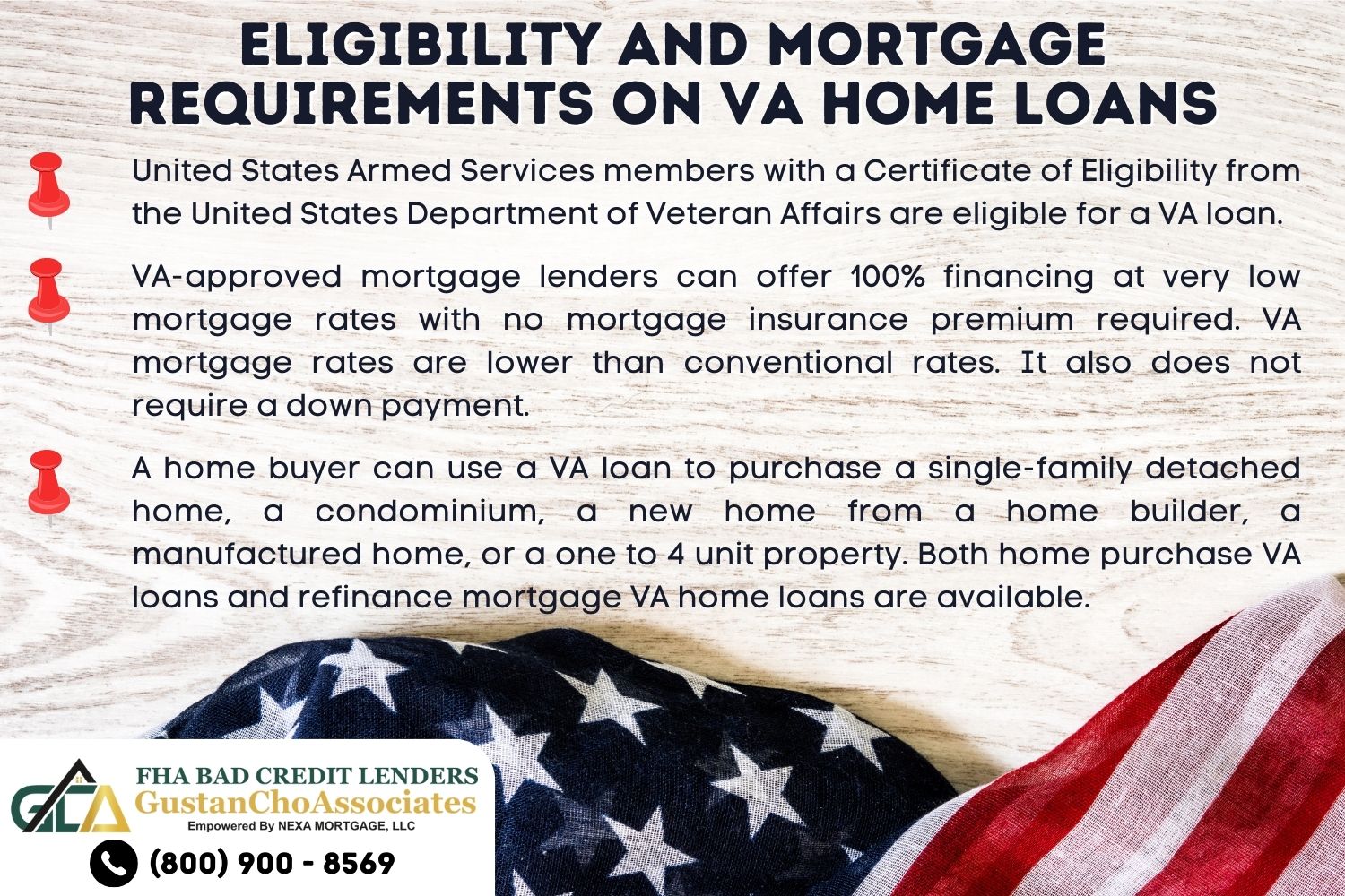 Eligibility and Mortgage Requirements on VA Home Loans