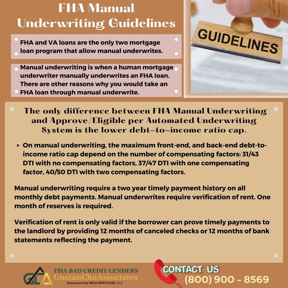 FHA Manual Underwrite