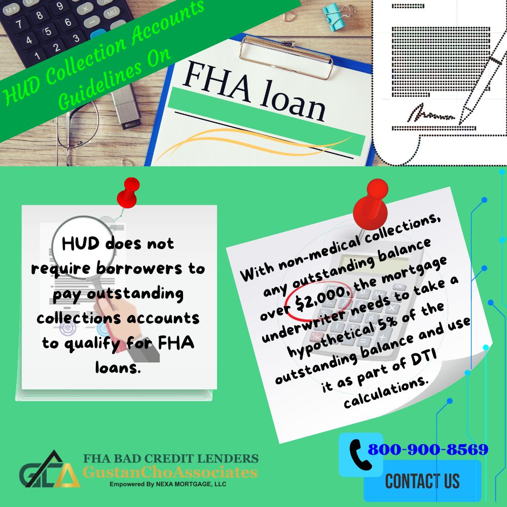 HUD Collection Accounts Guidelines on FHA Loans