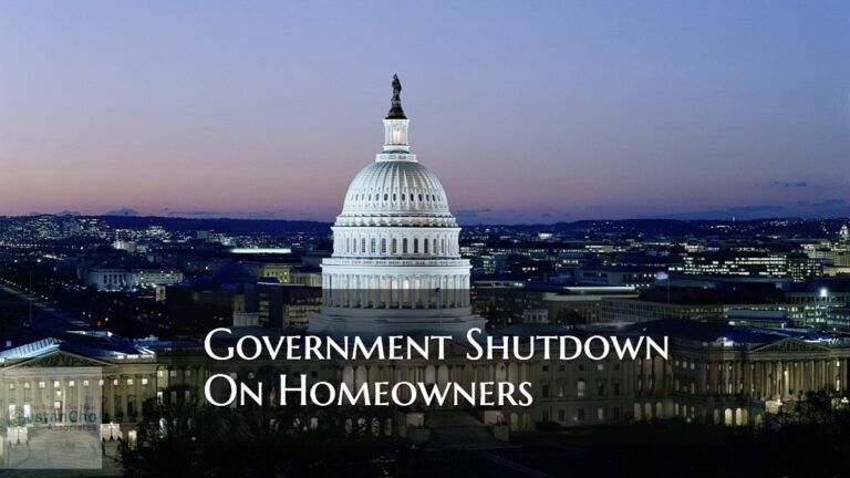 Government Shutdown Impact On Homeowners And Buyers